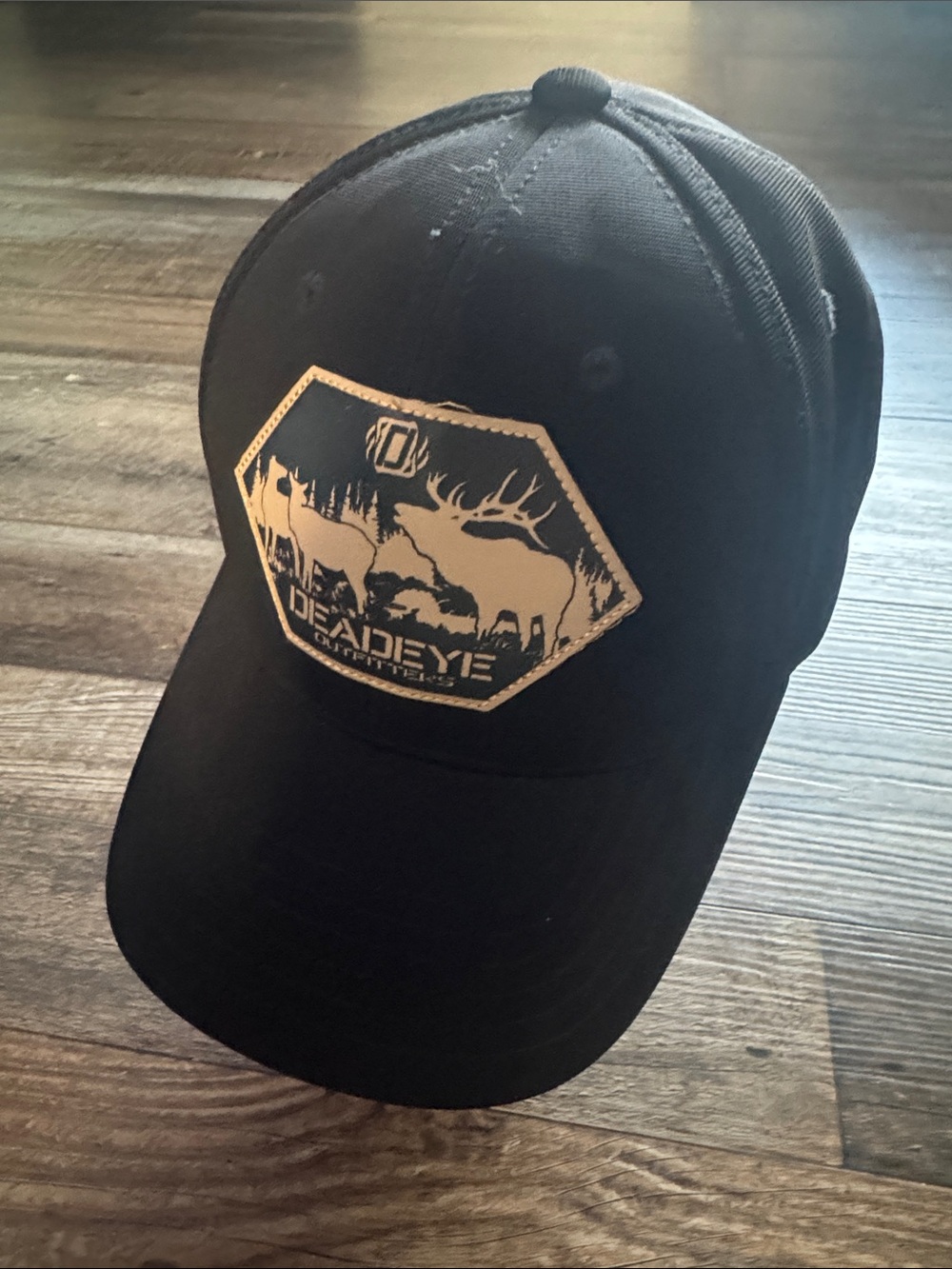Deadeye Outfitters Black Logo Patch Baseball Cap